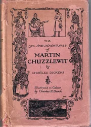 La Vie et les Aventures de Martin Chuzzlewit par Charles Dickens, couverture